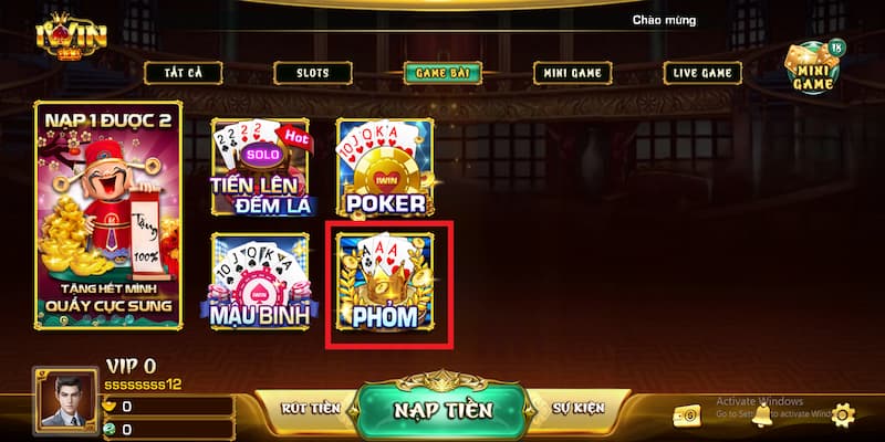 Tổng quan về phỏm iwin và sự cuốn hút của trò chơi